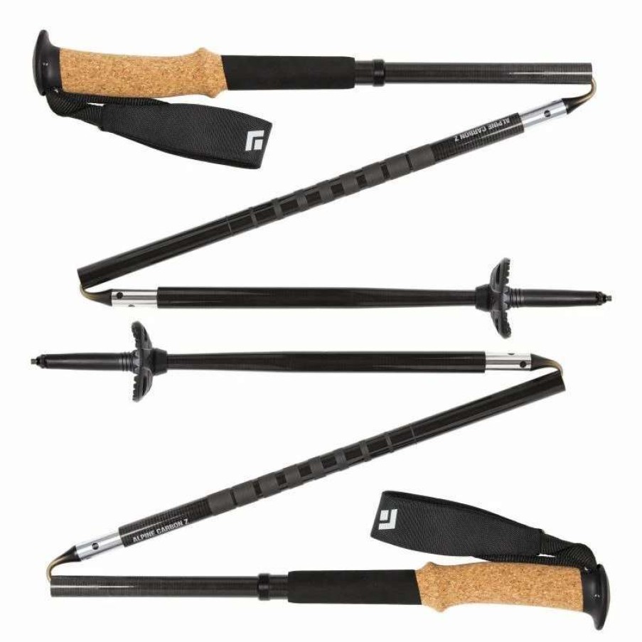 Randonn E * | Nouveau Black Diamond Alpine Z Z-Poles Batons Randonnee Carbon