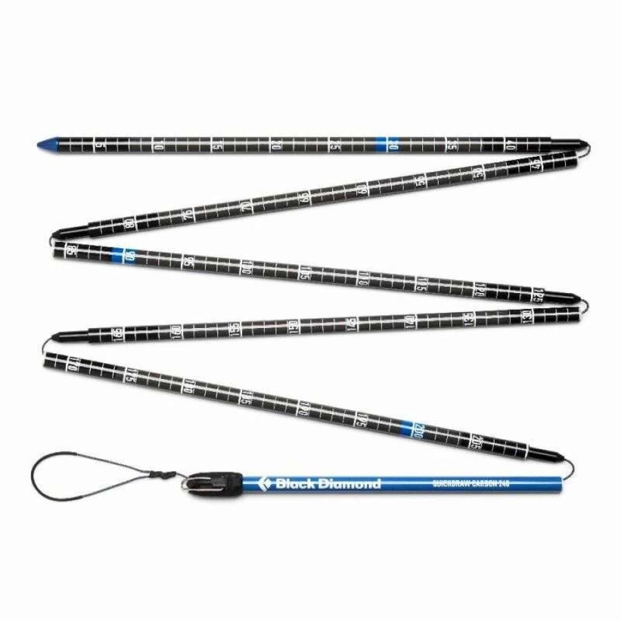 Sports D'Hiver * | Sortie Black Diamond Quickdraw Carbon Probe 240 Sonde Avalanche