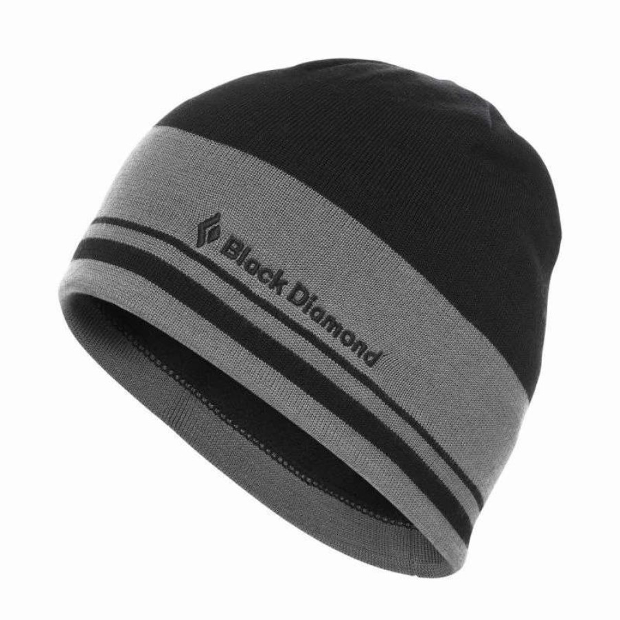 Homme * | Meilleure Vente Black Diamond Moonlight Beanie Bonnet Black / Ash