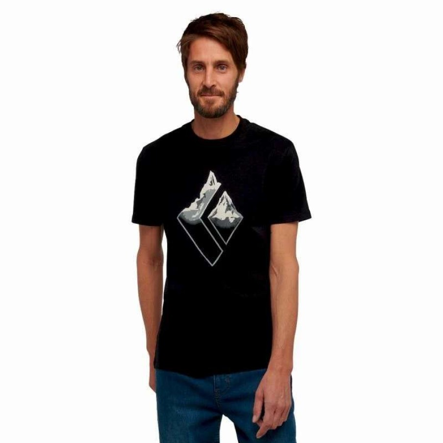 Homme * | Les Meilleures Critiques De Diamond Mountain Logo Ss Tee T-Shirt Homme