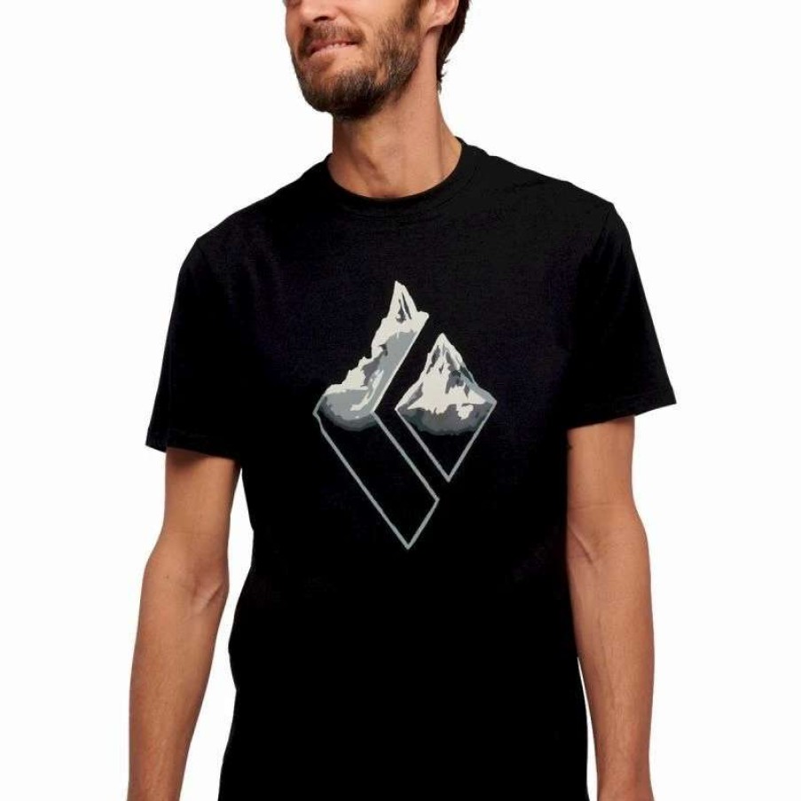 Homme * | Les Meilleures Critiques De Diamond Mountain Logo Ss Tee T-Shirt Homme