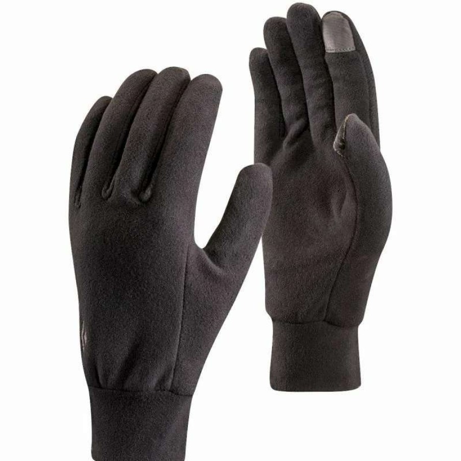 Homme * | Meilleure Affaire Diamond Lightweight Fleece Gants Black