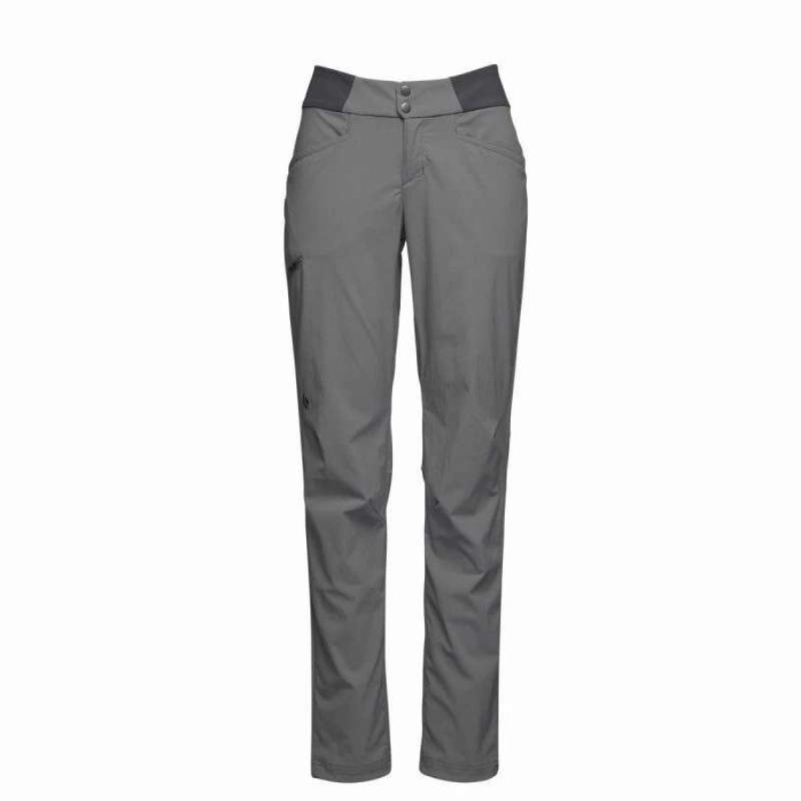 Femme * | Sortie Black Diamond Technician Alpine Pants Pantalon Escalade Femme Steel Grey