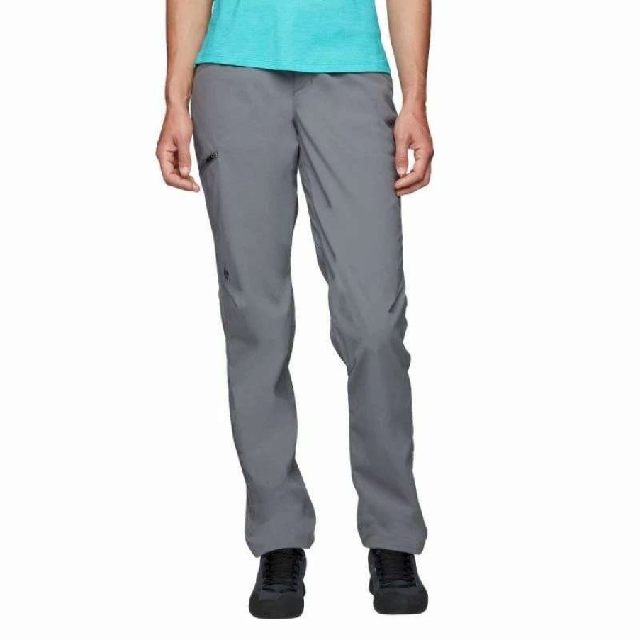 Femme * | Sortie Black Diamond Technician Alpine Pants Pantalon Escalade Femme Steel Grey