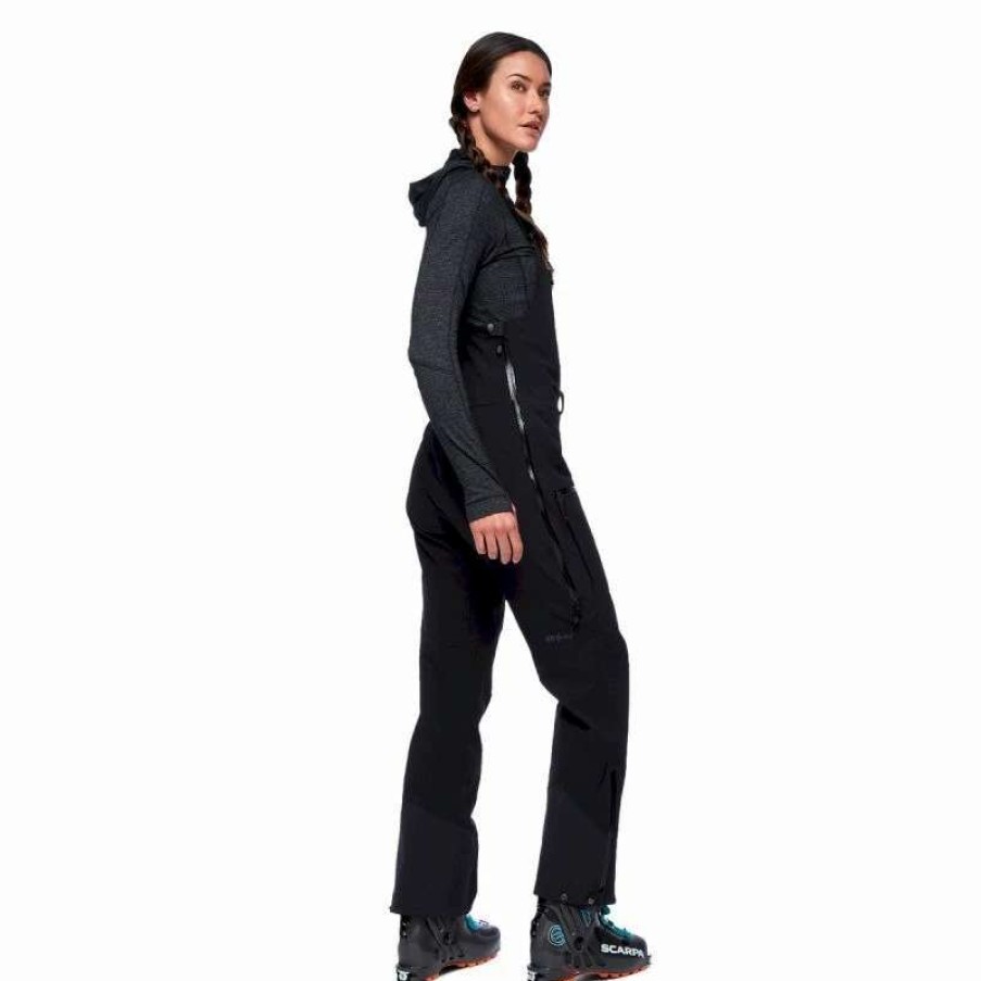 Femme * | Le Moins Cher Diamond Recon Stretch Bibs Pantalon Ski Femme Black