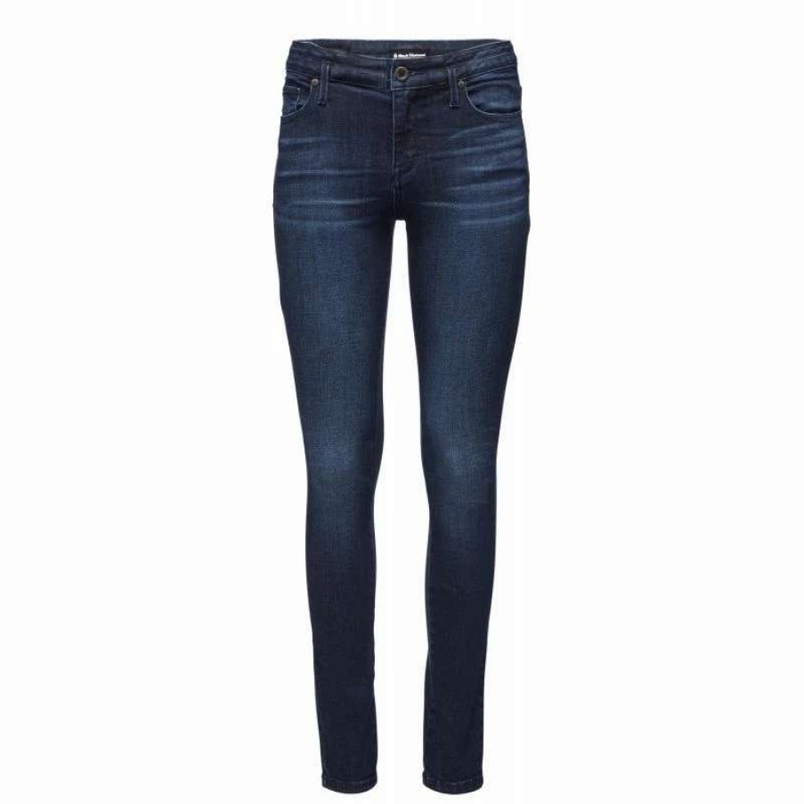 Femme * | Meilleure Affaire Black Diamond Forged Denim Pants Pantalon Escalade Femme Indigo