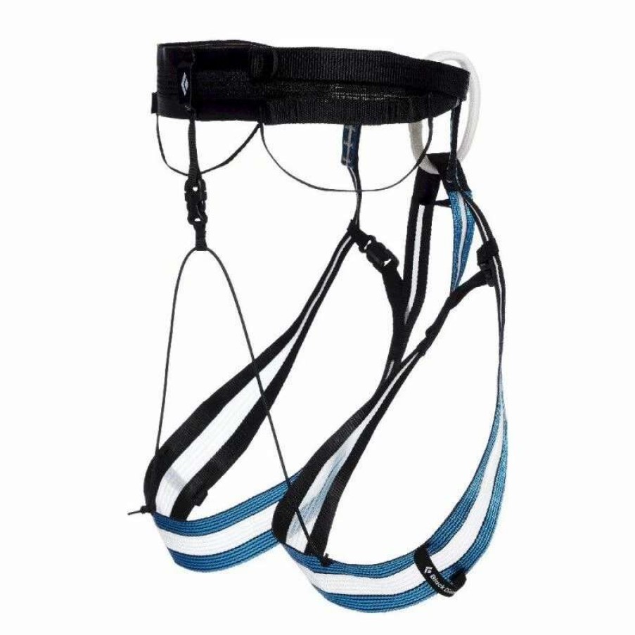 Escalade * | Nouveau Black Diamond Couloir Harness Baudrier Ultra Blue / Black