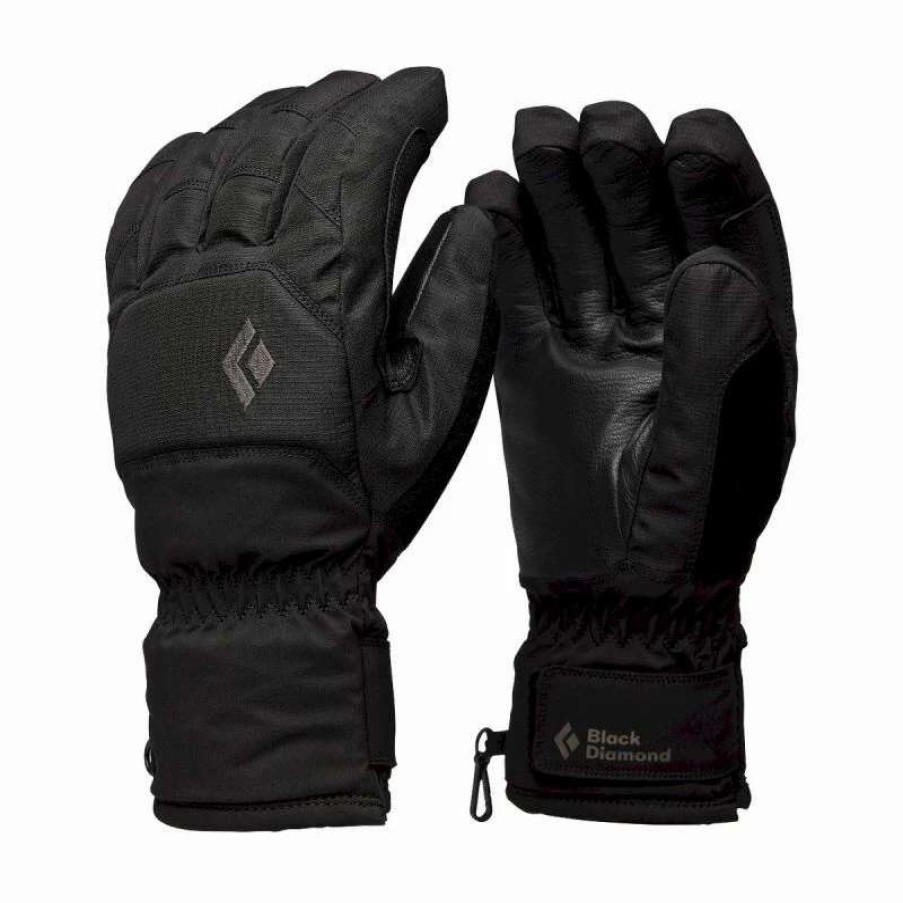 Homme * | Promo Diamond Mission Mx Gloves Gants Ski Black