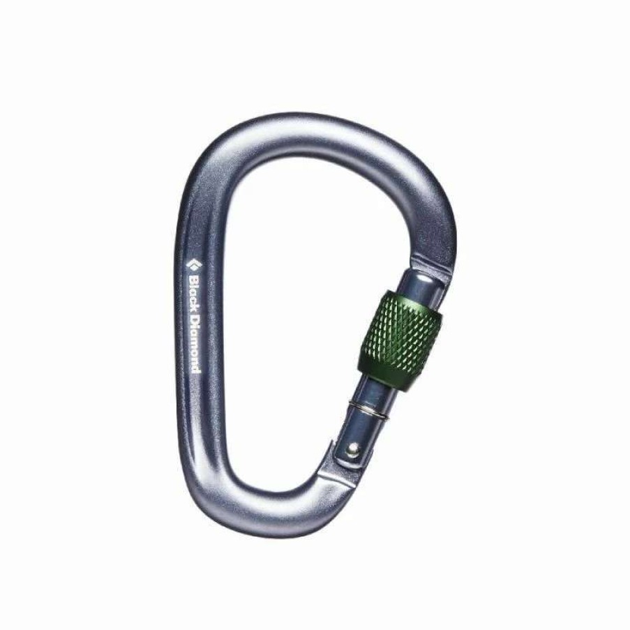 Escalade * | Grosses Soldes Diamond Pearlock Screwgate Carabiner Mousqueton