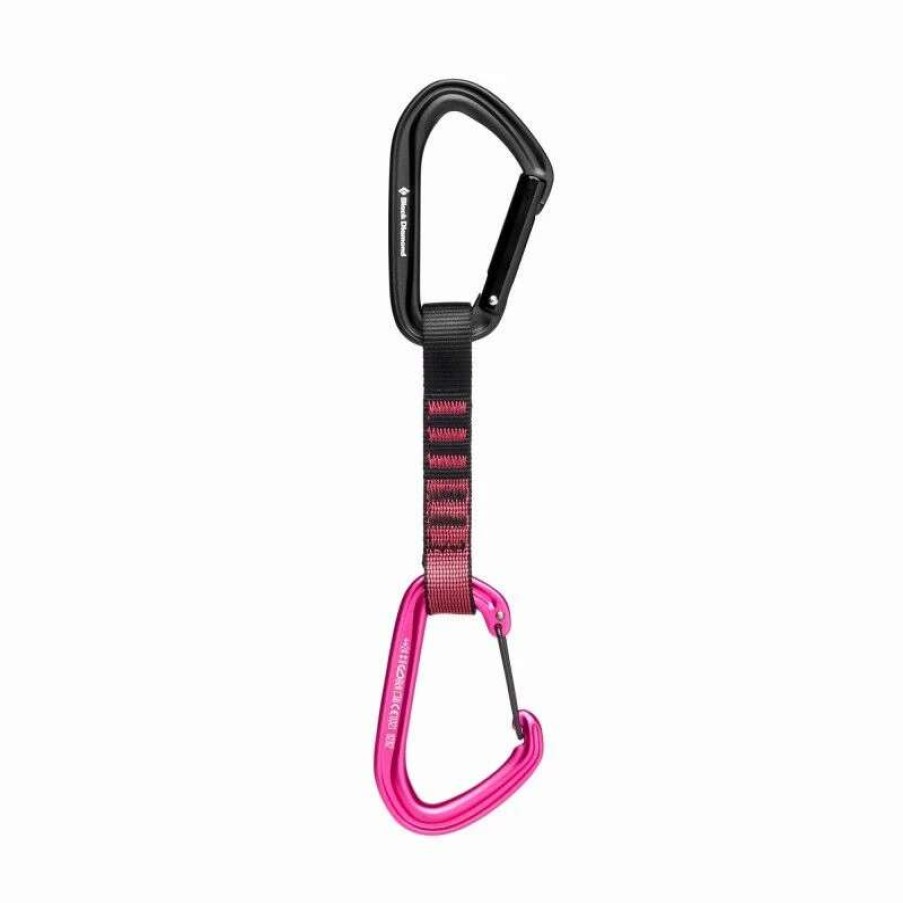 Escalade * | Bon Marche Black Diamond Hotforge Hybrid Quickdraw 12 Cm Degaine Ultra Pink