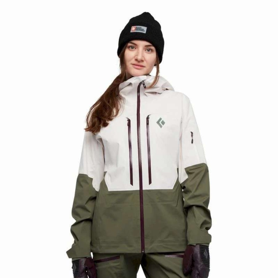 Femme * | Budget Black Diamond Recon Lt Shell Veste Ski Femme Ice Pink / Tundra