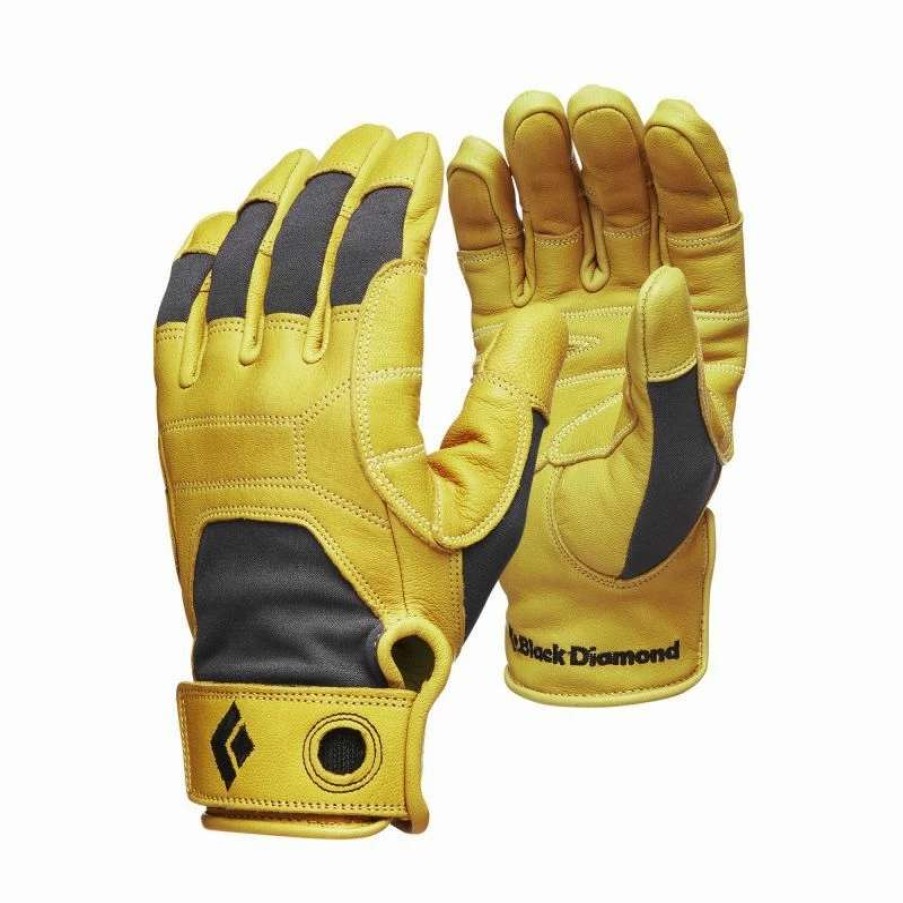 Homme * | Meilleur Prix Black Diamond Transition Gloves Gants Escalade Natural