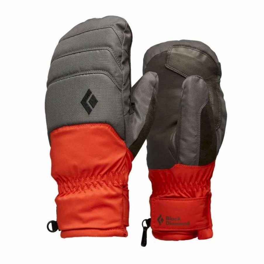 Homme * | Grosses Soldes Black Diamond Mission Mx Mitts Moufles Walnuts / Octane