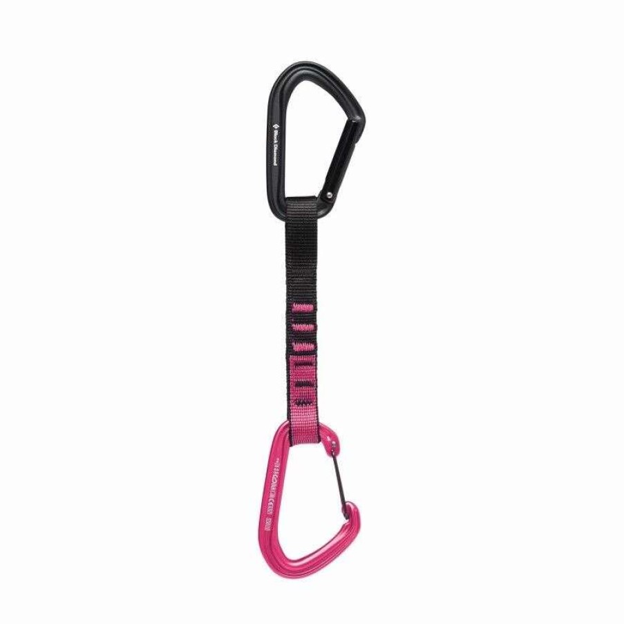 Escalade * | Bon Marche Black Diamond Hotforge Hybrid Quickdraw 16 Cm Degaine Ultra Pink