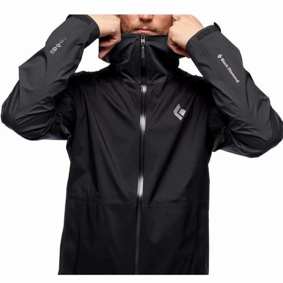 Homme * | Meilleure Affaire Diamond Stormline Stretch Rain Shell Veste Impermeable Homme