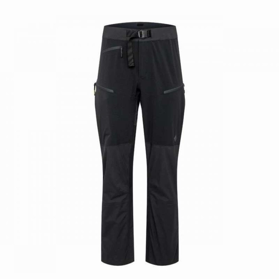 Homme * | Sortie Diamond Dawn Patrol Hybrid Pants Pantalon Ski Homme Black