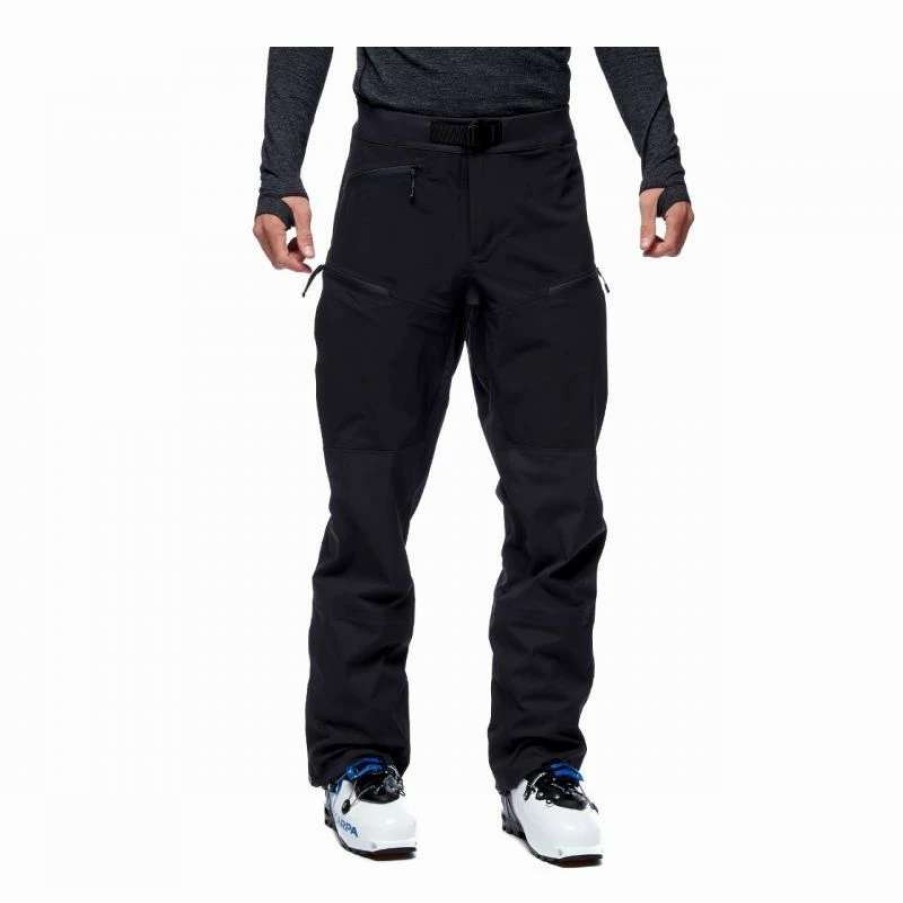 Homme * | Sortie Diamond Dawn Patrol Hybrid Pants Pantalon Ski Homme Black