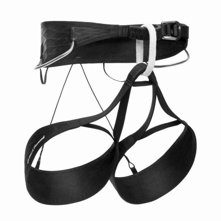 Escalade * | Sortie Black Diamond Airnet Harness Baudrier Homme Black / White